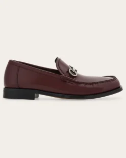 Herren Loafer mit Gancini-Trense Rot Größe