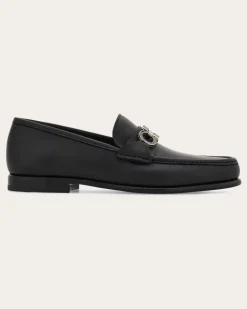 Herren Loafer mit Gancini-Trense Schwarz Größe