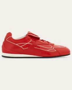 Herren Low-Top-Sneaker - Citymatch Capsule Rot Größe