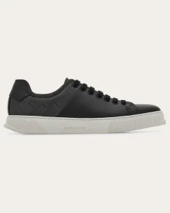 Herren Low-Top-Sneaker Schwarz Größe