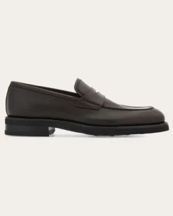 Herren Penny-Loafer Braun Größe