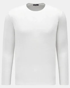 Herren - Rundhalspullover 'Cocoon Crew' weiß