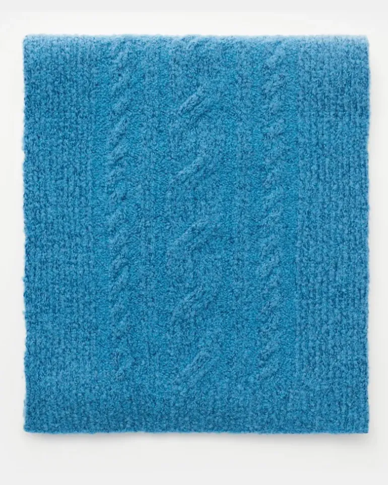 Herren - Schal 'Chunky Scarf' azurblau