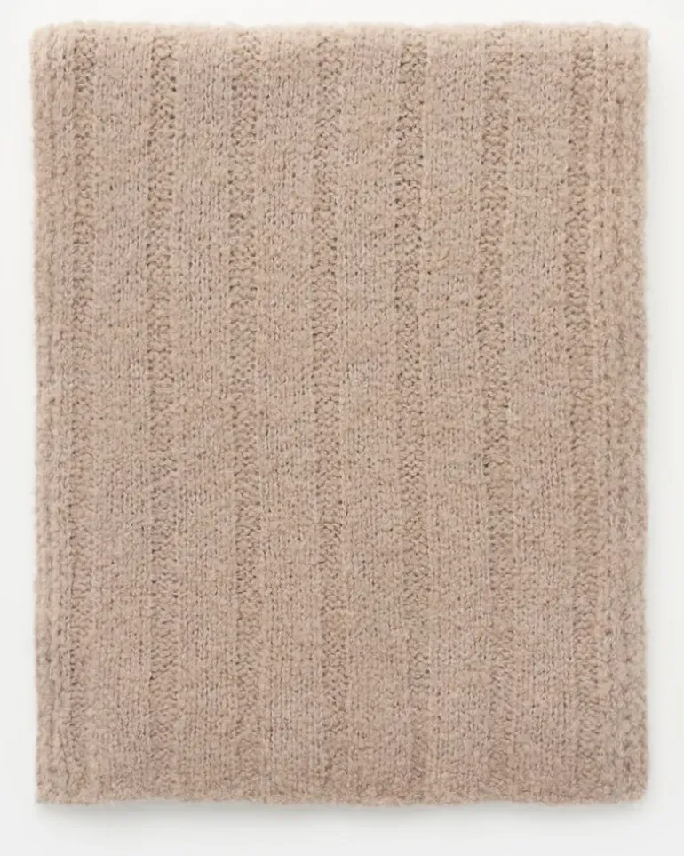 Herren - Schal 'Chunky Scarf' beige