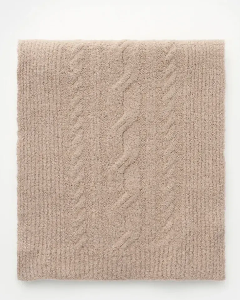 Herren - Schal 'Chunky Scarf' beige