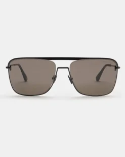 Herren - Sonnenbrille 'Nolan' schwarz/grau