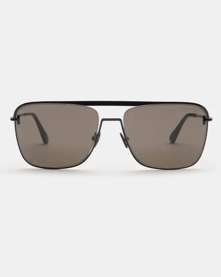 Herren - Sonnenbrille 'Nolan' schwarz/grau