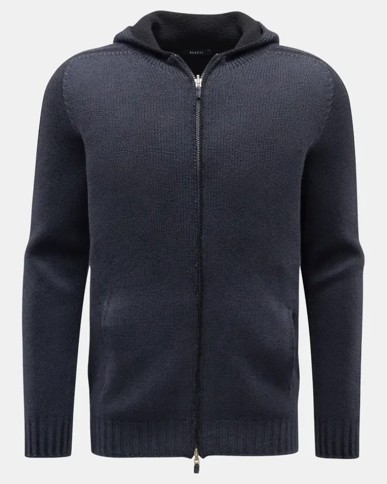 Herren - Strickjacke 'Foggy Full Zip' navy