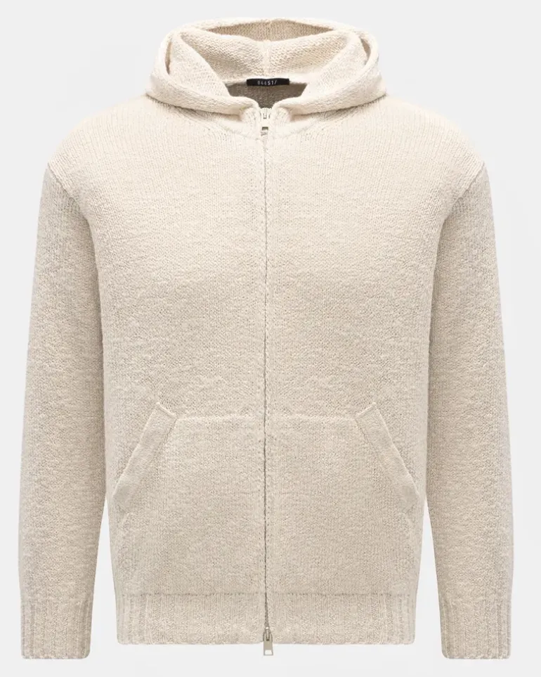 Herren - Strickjacke sand