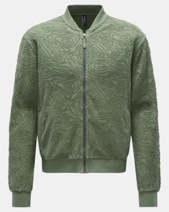 Herren - Sweatjacke 'Seamap Bomber' blau
