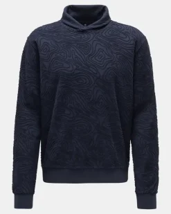 Herren - Sweatshirt 'Seamap Turtle' navy