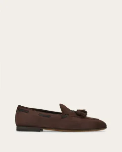 Herren Tassel-Loafer Braun Größe