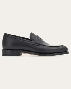 Herren Tramezza Penny-Loafer Schwarz Größe