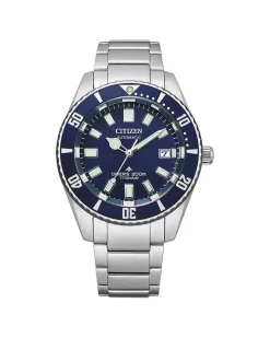 Herrenuhr Promaster Marine Automatik Silber