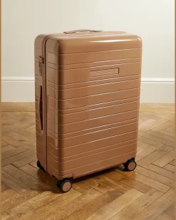 H7 Essential Hardshell Check-In Suitcase Brown