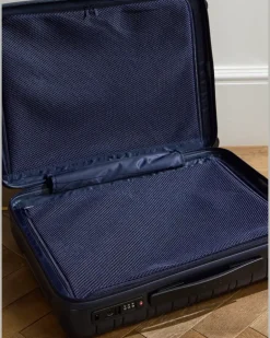 H5 Essential ID 55cm Polycarbonate Suitcase Blue