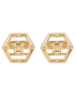 Hexagon-PP Manschettenknöpfe - Gold