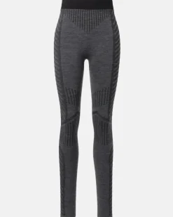 High-Rise Ski-Leggings Seamela Grau