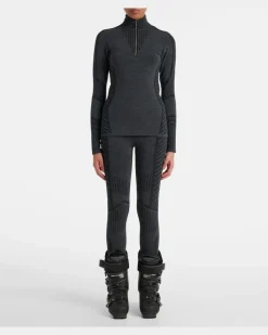 High-Rise Ski-Leggings Seamela Grau