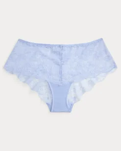 Hipster-Slip aus Spitze Blue