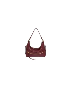 Hobo-Tasche Lucky Burgundy
