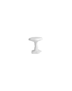 Hocker Amanita - Weiß - Glasfaser - Designer Marcantonio