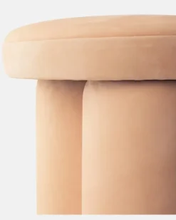 Hocker Big Foot Beige