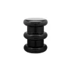 Hocker Kartell goes Sottsass - Schwarz - Polymer, thermoplastisch & eingefärbt - Designer Ettore Sottsass