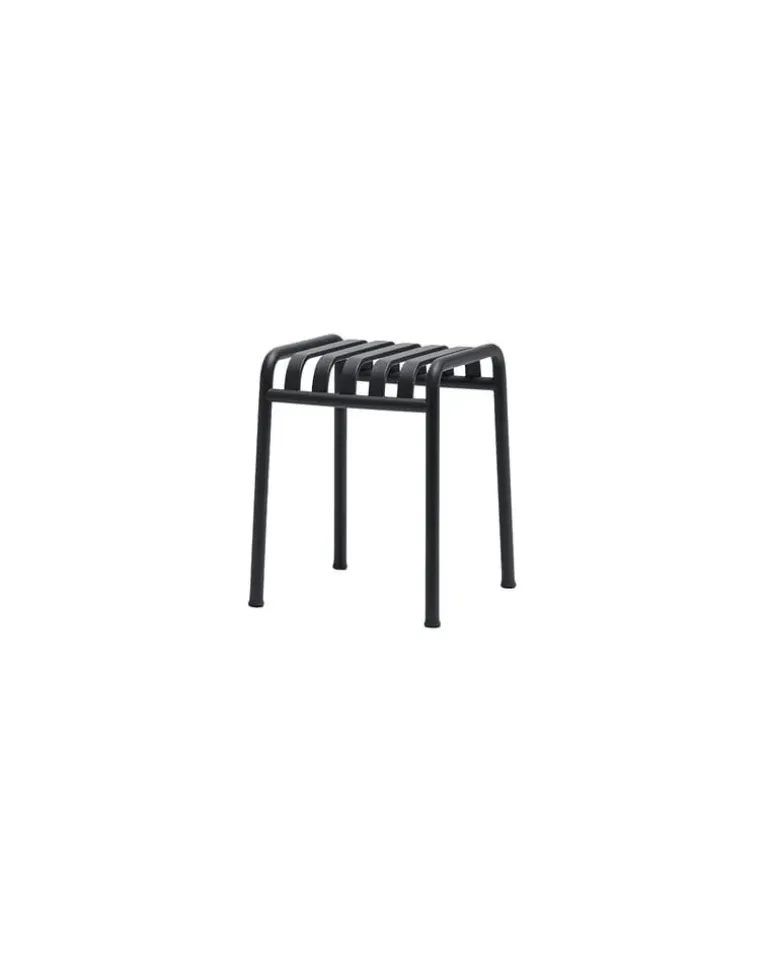 Hocker Palissade - Schwarz - Epoxy-Farbe - Designer Ronan & Erwan Bouroullec