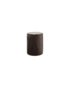 Hocker Pawn - Braun - emaillierter Sandstein - Designer Marie Michielssen