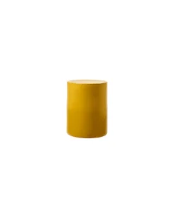 Hocker Pawn - Gelb - emailliertes Terrakotta - Designer Marie Michielssen