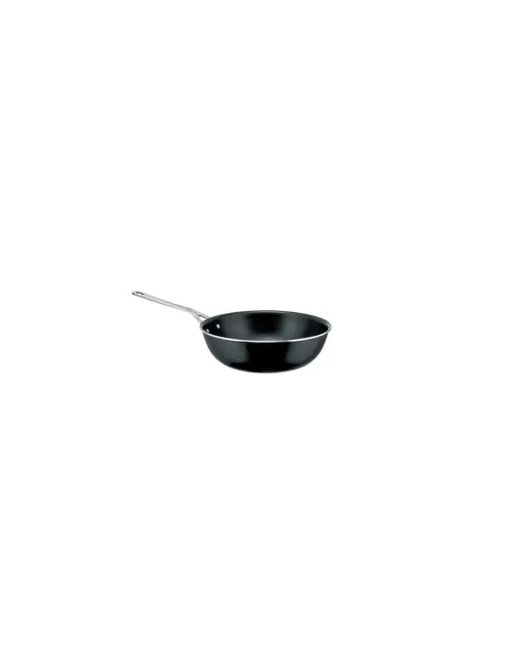 Hohe Pfanne Pots & Pans - Schwarz - 100% recyceltes Aluminium - Designer Jasper Morrison