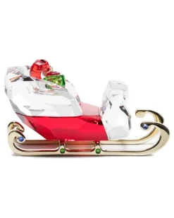 Holiday Cheers Sleigh-Figur - Weiß