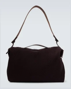 Homme Plissé Issey Miyake Weekender Pleats Violett