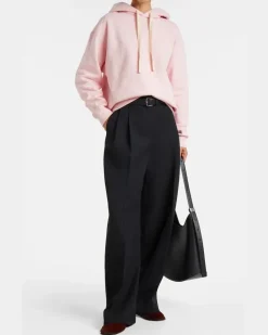 Hoodie aus Baumwoll-Jersey Rosa