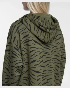 Hoodie Roseanne aus Baumwolle GrüN