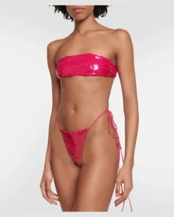 Höschen mit Pailletten Rosa