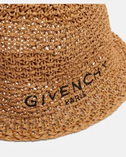 Hut aus einem Baumwollgemisch Beige