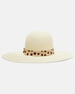 Hut aus Stroh Beige