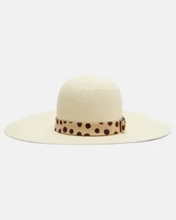 Hut aus Stroh Beige