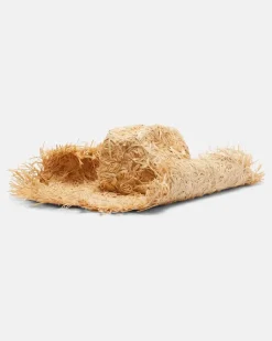 Hut aus Stroh Beige