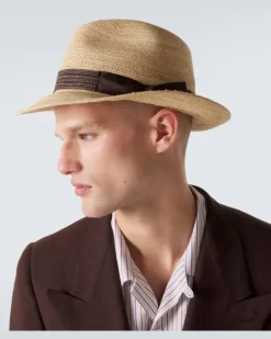 Hut Federico aus Stroh Beige