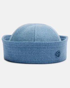 Hut RB aus Denim Blau