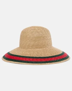 Hut Web Stripe Beige