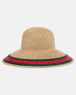 Hut Web Stripe Beige