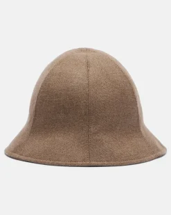 Hut Zaltana aus Kaschmir und Seide Beige