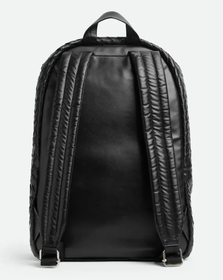 Intrecciato Rucksack-Schwarz - Unisex