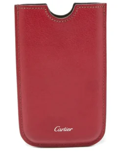 iPhone-Hülle aus Leder - Rosa