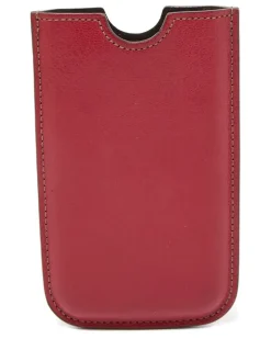 iPhone-Hülle aus Leder - Rosa