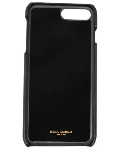 iPhone-Hülle mit geprägtem Herz - Schwarz